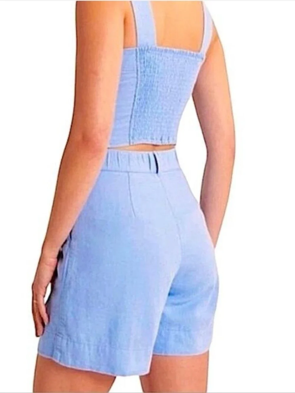 NWT Abercrombie & Fitch High Waist Tailored Pleated Shorts XL